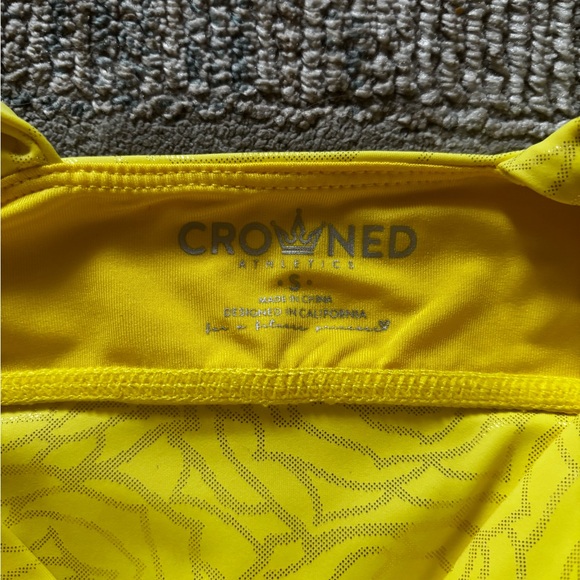 Crowned Athletics Enchanted Rose (Original) Sports Bra - Picture 3 of 5